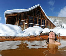 Dunton Hot Springs’ outdoor pools // © 2011 Dunton Hot Springs